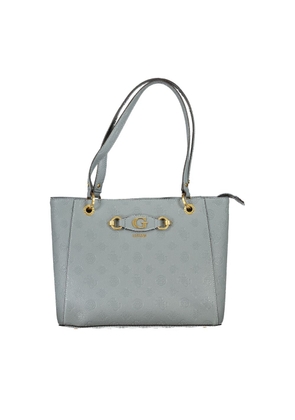 Blue Polyethylene Handbag