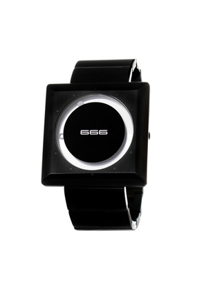 Black Stainless Steel Watch