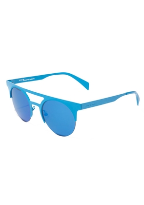 Blue Metal Sunglasses