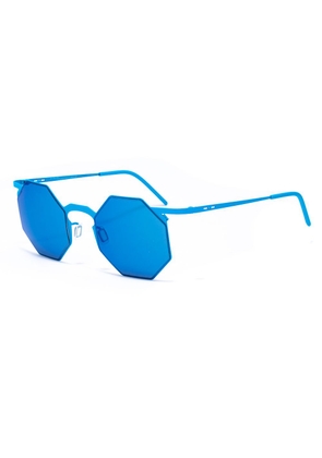 Blue Metal Sunglasses