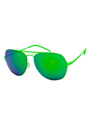 Green Metal Sunglasses