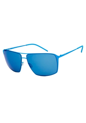Blue Metal Sunglasses