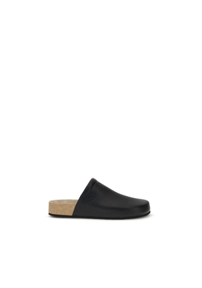 Leather Mules with cork insole - EU40/US7