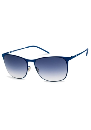 Blue Metal Sunglasses