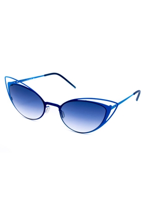 Blue Metal Sunglasses
