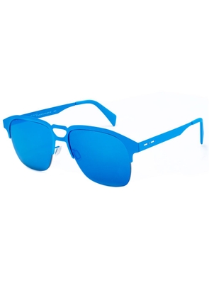 Blue Metal Sunglasses