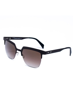Brown Metal Sunglasses