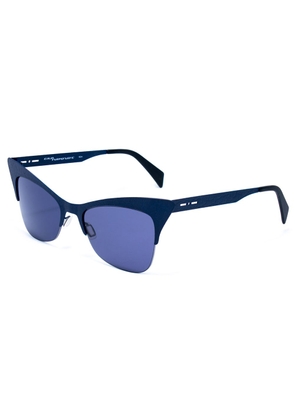 Blue Metal Sunglasses
