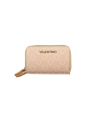 Beige Polyethylene Women Wallet
