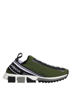 Green Black Slip On Sorrento Sneakers Shoes - EU39.5/US6.5