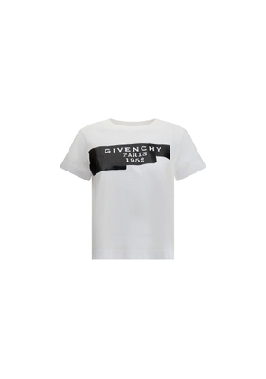 Cotton T-shirt with print black givenchy tape - L