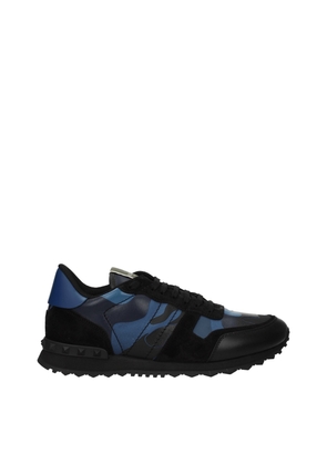 Valentino Garavani Blue Leather Low Tops - EU40/US7