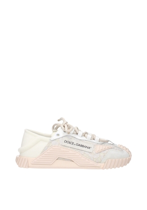 Dolce & Gabbana Gray Fabric Sneakers - EU36/US6