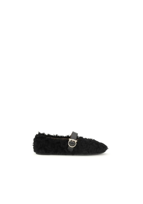 Gancini-embellished Ballerinas - EU35.5/US5.5