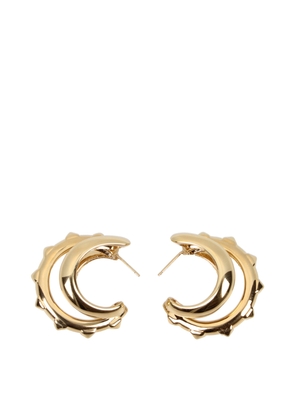 Gold Metal Earrings