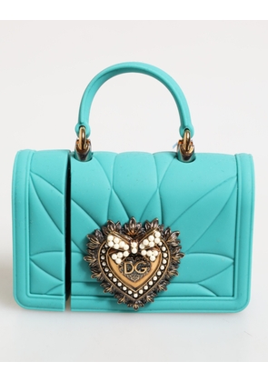 Turquoise Silicone Devotion Heart Cover Bag Airpods Case