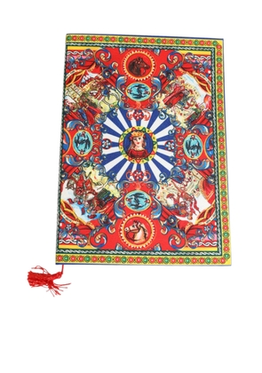 Multicolor Sicilian Carretto Print Journal  Notebook