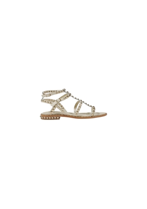 ASH Beige Leather Sandal - EU36/US6