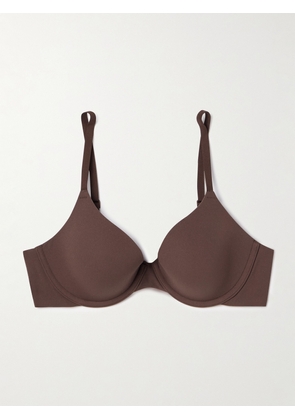 SKIMS - Fits Everybody T-shirt Bra - Cocoa - Brown - 32A,34A,32B,34B,36B,38B,32C,34C,36C,38C,32D,34D,36D,38D,32DD,34DD,36DD,38DD,32DDD,34DDD,36DDD,38DDD