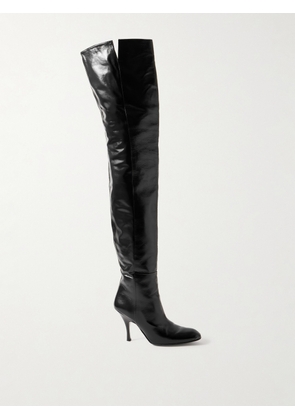 KHAITE - Colt Leather Over-the-knee Boots - Black - IT36,IT37,IT38,IT39,IT40,IT41