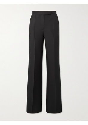Valentino Garavani - Wool And Silk-blend Crepe Wide-leg Pants - Black - IT36,IT38,IT40,IT42,IT44,IT46,IT48