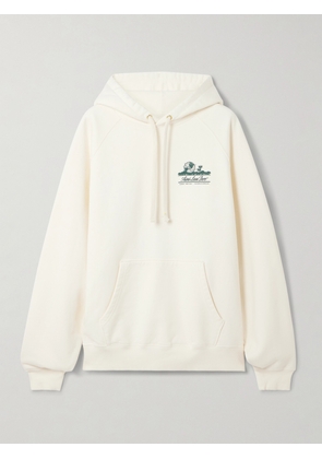 Aimé Leon Dore - Unisphere Printed Cotton-jersey Hoodie - Off-white - x small,small,medium