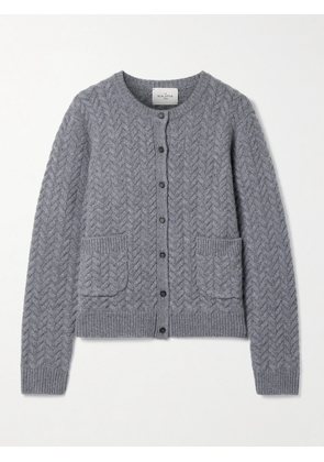 Le Kasha - Basuari Organic Cashmere Cardigan - Gray - XS/S,S/M,M/L