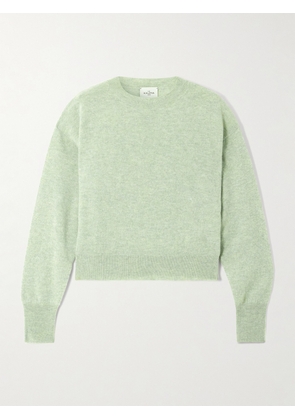 Le Kasha - Menorca Mélange Organic Cashmere Sweater - Green - x small,small,medium,large