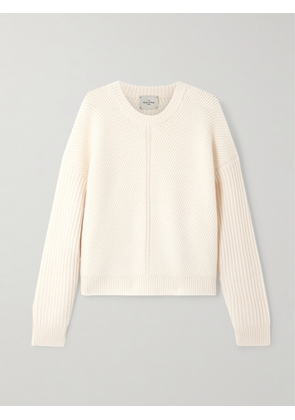 Le Kasha - Puglia Ribbed Organic Cashmere - White - One size