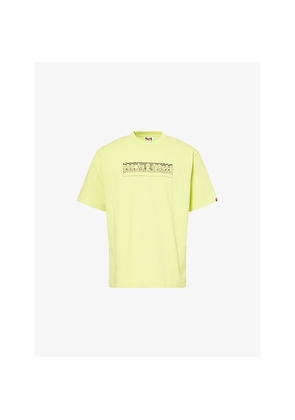 Mens A Bathing Ape Baby Milo Graphic-Print Cotton-Jersey T-Shirt