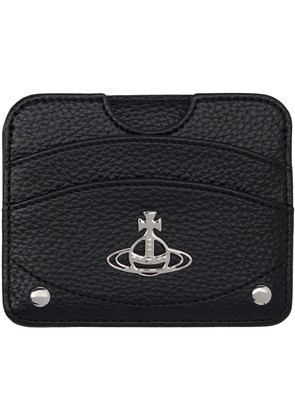 Vivienne Westwood Black Half Moon Card Holder