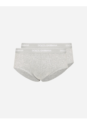 Dolce & Gabbana Slip Brando - Man Underwear And Loungewear Gray Cotton 3