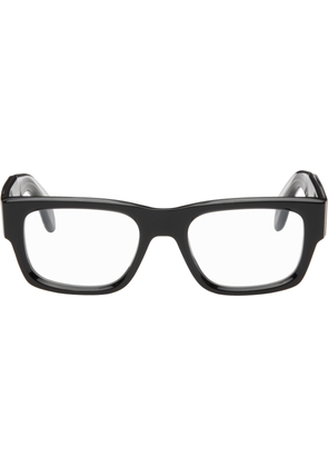 Cutler and Gross Black 9043 Rectangle Optical Glasses