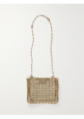 RABANNE - 1969 Chainmail Shoulder Bag - Gold - One size
