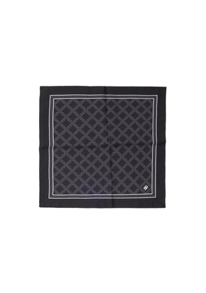 Black Silk Handkerchief