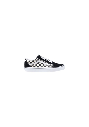 Vans Black And White Fabric Sneaker - EU39/US6