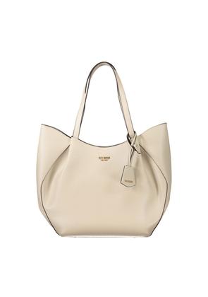 Guess Jeans Beige Polyethylene Women Handbag