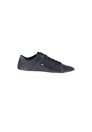 Tommy Hilfiger Blue Recycled Polyester Men Sneaker - EU40/US7