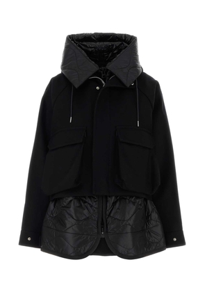 Sacai Black Nylon Jacket