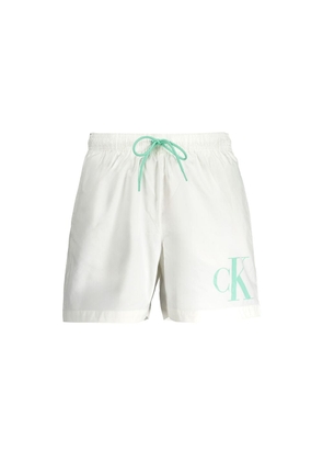 Calvin Klein White Polyester Swimwear - S