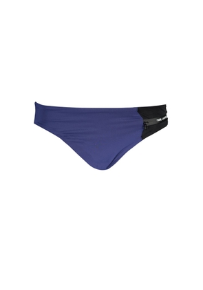 Karl Lagerfeld Blue Elastane Swimwear - XS