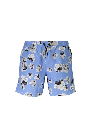 Karl Lagerfeld Blue Polyester Swimwear - S