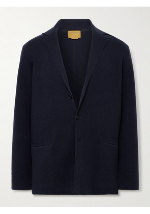 Guest In Residence - Off Duty Unstructured Wool and Cashmere-Blend Blazer - Men - Blue - S