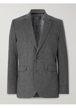 Rag & Bone - Butler Puppytooth Stretch Wool, Cotton and Linen-Blend Blazer - Men - Gray - UK/US 36