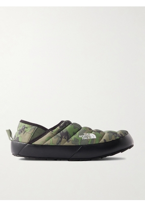 The North Face - ThermoBall™ V Camouflage-Print Quilted Shell Slippers - Men - Green - US 7