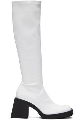 Justine Clenquet White Chloë Boots