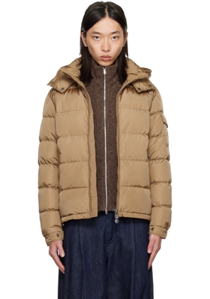 Moncler Brown Maya Short Down Jacket