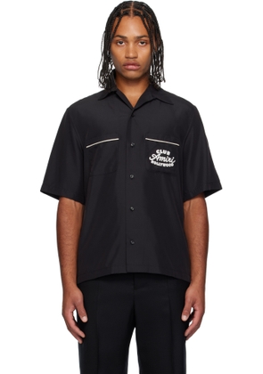 AMIRI Black 'Club Amiri' Camp Shirt