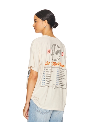 DAYDREAMER Midland Let It Roll Tour Merch Tee in White. Size M. Also in S, XS.