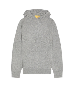 Guest In Residence Pullover Hoodie in Cashmere in Grey. Size L. Also in M, S, XL/1X.